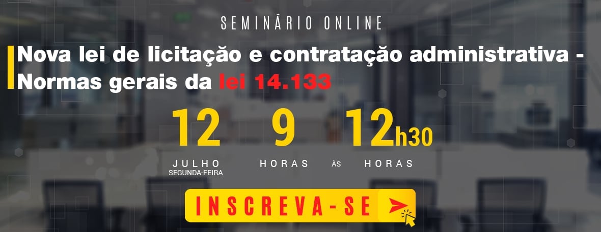 Nova lei de licitação e contratação administrativa - Normas gerais da lei 14.133