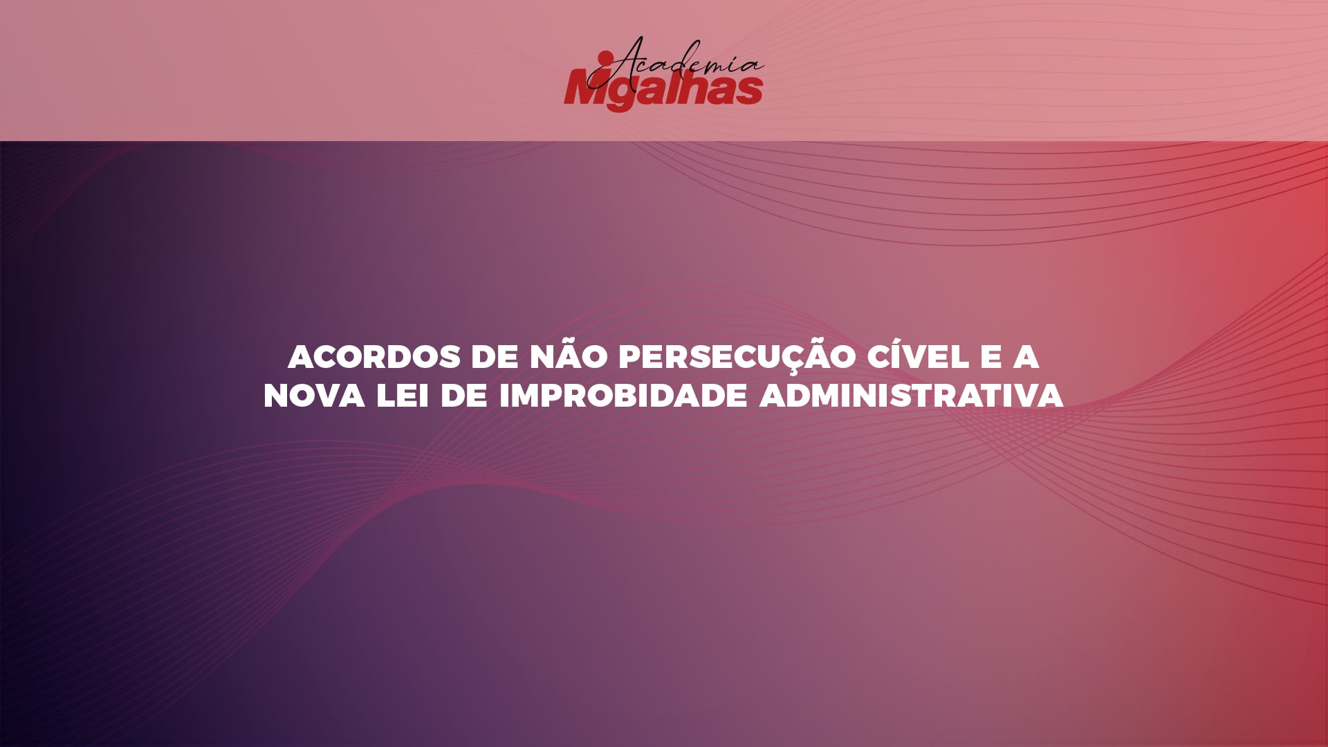 Acordos de Não Persecução Cível e a nova Lei de Improbidade Administrativa