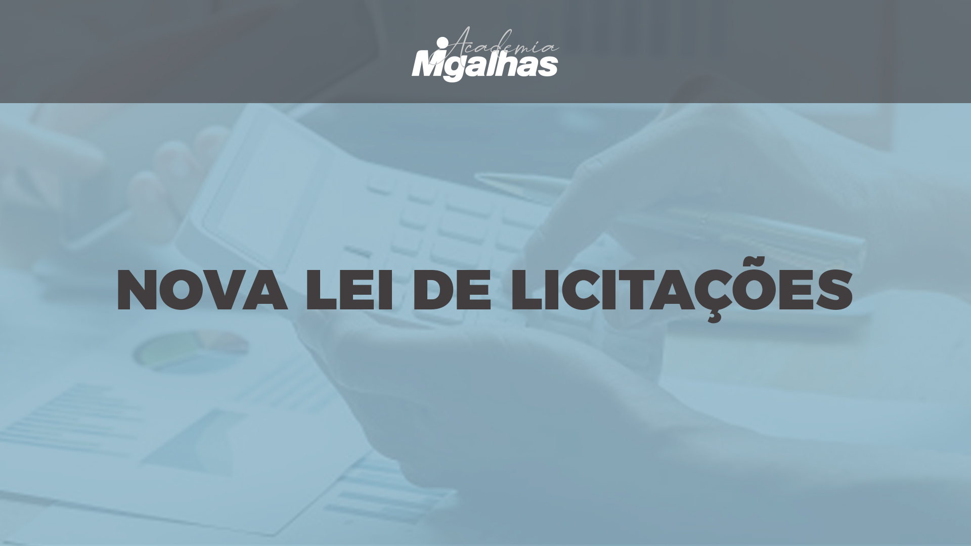 Nova lei de Licitações
