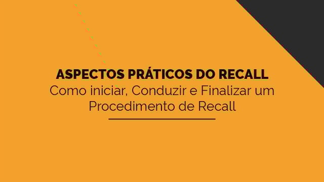 Aspectos práticos do Recall