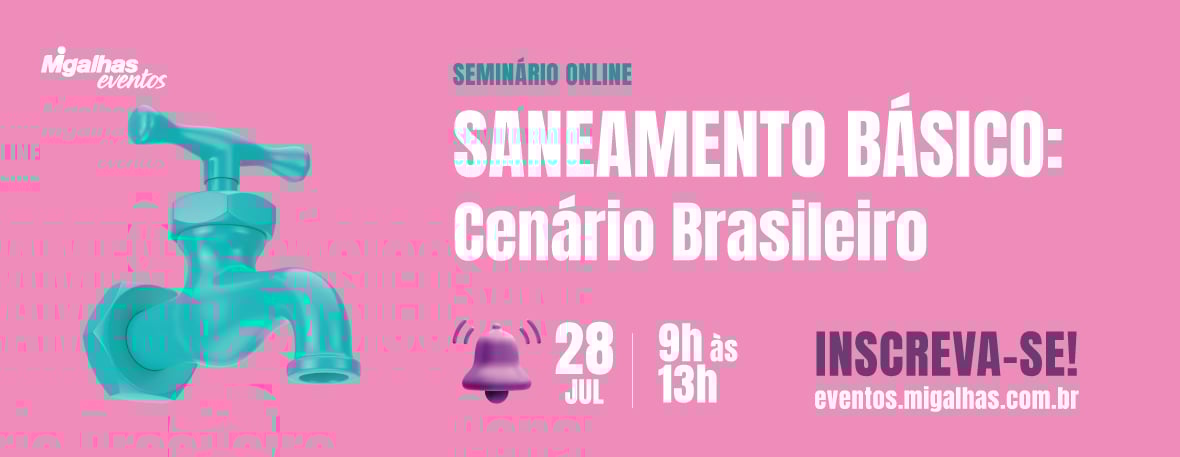 Saneamento Básico: cenário brasileiro Saneamento Básico: cenário brasileiro