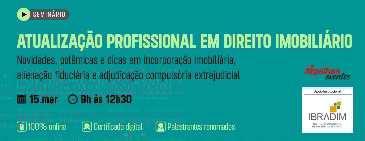 Atualização Profissional em Direito Imobiliário