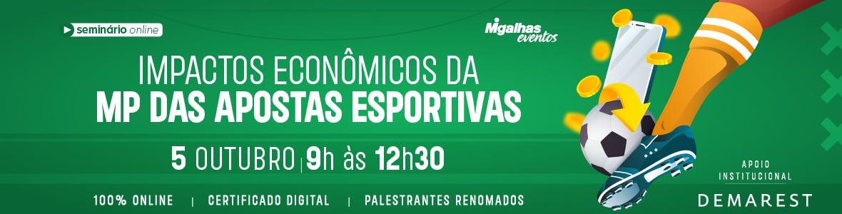 Impactos econômicos da MP das apostas esportivas