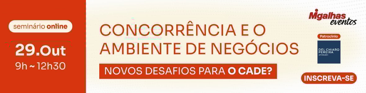 Concorrência e o ambiente de negócios: novos desafios para o CADE? Concorrência e o ambiente de negócios: novos desafios para o CADE?